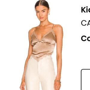 Cami NYC Silk Camisole in Latte